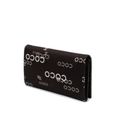 Denim Coco Flap Wallet